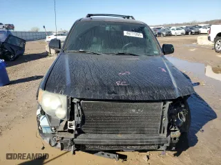2010 Ford Escape XLT with VIN 1FMCU0D72AKA85305, listed as a Copart auction lot 46711265 with 120,416 mi miles and Salvage Title. Bid and sale history available at carsss.com. Image 5.