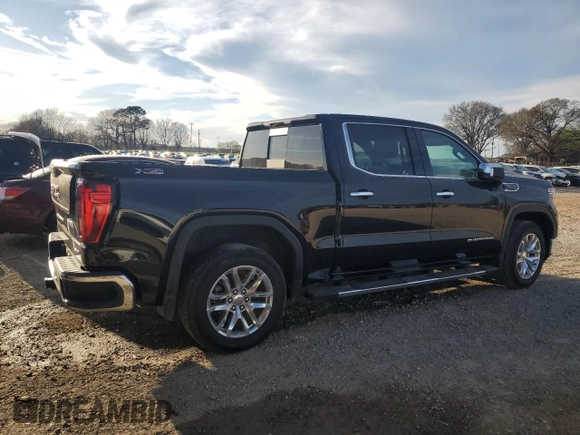 2020 GMC Sierra 1500 SLT z VIN 3GTU9DED0LG335110, wystawiony jako Copart lot #49168185 z przebiegiem 130 590 mil mil oraz Szkoda całkowita • Salvage title. Historia ofert i sprzedaży dostępna na DreamBid. Obrazek 3.