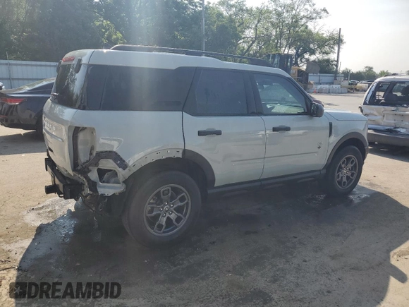 2021 Ford Bronco Sport Big Bend with VIN 3FMCR9B69MRA19429, listed as a Copart auction lot 60299645 with 42,373 mi miles and Salvage title. Bid and sale history available at DreamBid. Image 3.