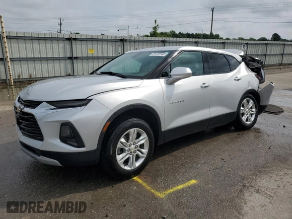 2021 Chevrolet Blazer LT z VIN 3GNKBCRS0MS501274, wystawiony jako Copart lot #54855825 z przebiegiem 116 204 mil mil oraz Czysty tytuł • Clean title. Historia ofert i sprzedaży dostępna na DreamBid. Obrazek 1.