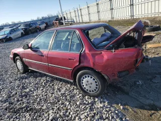 1992 Honda Accord LX with VIN JHMCB765XNC064960, listed as a Copart auction lot 83900604 with 195,129 mi miles and Salvage Title. Bid and sale history available at carsss.com. Image 2.