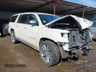 2015 Chevrolet Suburban LTZ with VIN 1GNSKKKC4FR268762, listed as a IAAI auction lot 41650085 with 193,391 mi miles. Bid and sale history available at carsss.com. Image 1.