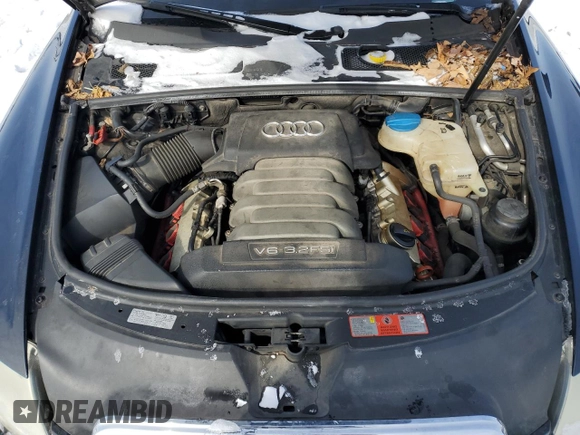 2008 Audi A6 z VIN WAUDH74F68N132290, wystawiony jako Copart lot #45107065 z przebiegiem Nie podano mil oraz Szkoda całkowita • Salvage title. Historia ofert i sprzedaży dostępna na DreamBid. Obrazek 11.