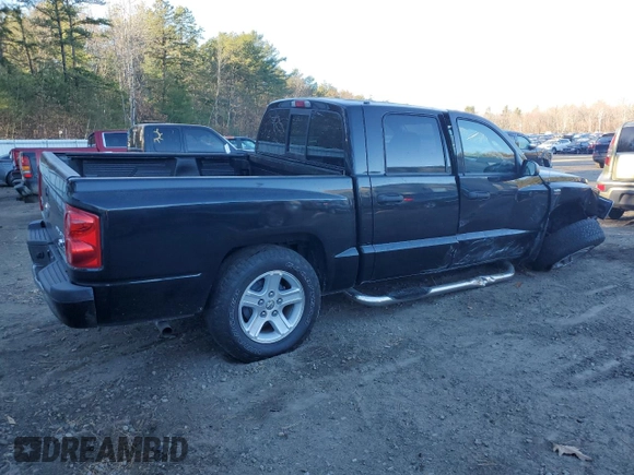 2011 Ram Dakota Bighorn/Lonestar with VIN 1D7RW3GP8BS572084, listed as a Copart auction lot 81589864 with 107,596 mi miles and Salvage Title. Bid and sale history available at carsss.com. Image 3.