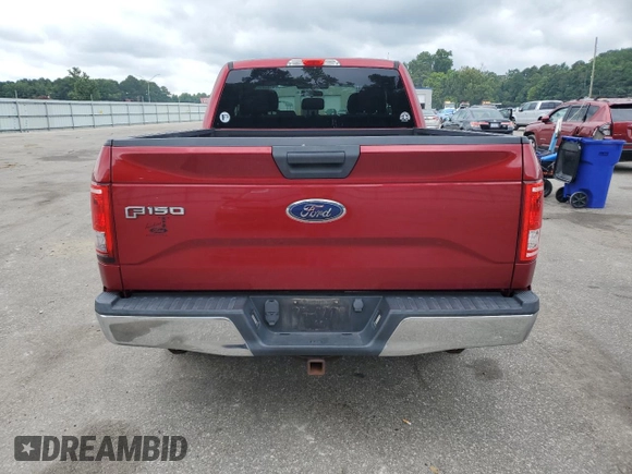 2017 Ford F-150 XL with VIN 1FTEX1C81HFC79573, listed as a Copart auction lot 62853545 with 234,740 mi miles and Salvage title. Bid and sale history available at DreamBid. Image 6.