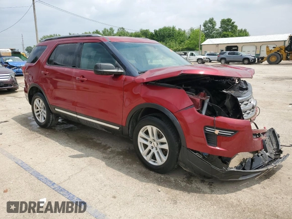 2018 Ford Explorer XLT with VIN 1FM5K8D83JGB54527, listed as a Copart auction lot 60068855 with 108,475 mi miles and Salvage title. Bid and sale history available at DreamBid. Image 4.