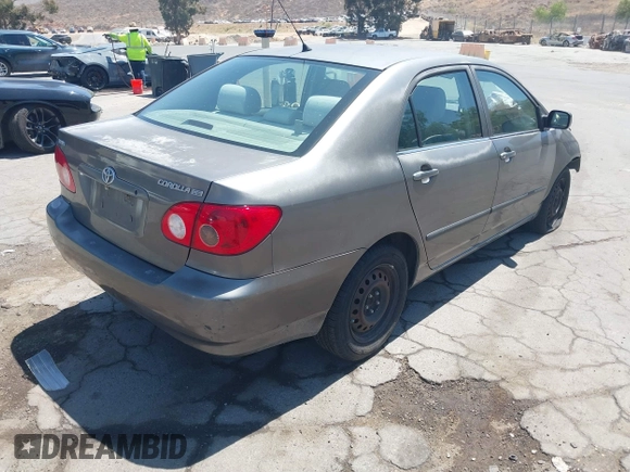 2005 Toyota Corolla CE with VIN 1NXBR32E75Z407835, listed as a IAAI auction lot 42633009 with 207,422 mi miles and . Bid and sale history available at DreamBid. Image 4.