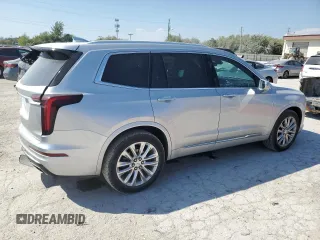 2020 Cadillac XT6 FWD Premium Luxury with VIN 1GYKPCRSXLZ122143, listed as a Copart auction lot 70799484 with 87,962 mi miles and Salvage Title. Bid and sale history available at carsss.com. Image 3.