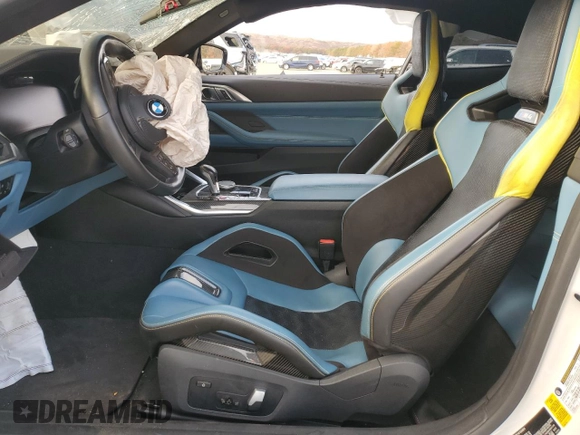 2021 BMW M4 Competition z VIN WBS33AZ0XMCG66070, wystawiony jako Copart lot #78260074 z przebiegiem 13 518 mil mil oraz Szkoda całkowita • Salvage title. Historia ofert i sprzedaży dostępna na DreamBid. Obrazek 7.