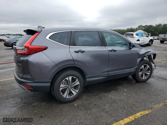 2018 Honda CR-V LX with VIN 2HKRW6H30JH222727, listed as a Copart auction lot 87893645 with 40,538 mi miles and Salvage Title. Bid and sale history available at carsss.com. Image 3.