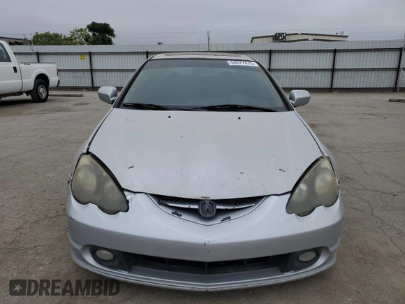 2003 Acura RSX Type S with VIN JH4DC53063S000612, listed as a Copart auction lot 54577475 with 184,271 mi miles and Clean Title. Bid and sale history available at carsss.com. Image 5.