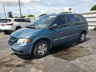 2002 Dodge Caravan SE z VIN 1B4GP25B12B558556, wystawiony jako Copart lot #60442025 z przebiegiem 136 985 mil mil oraz Czysty tytuł • Clean title. Historia ofert i sprzedaży dostępna na DreamBid. Obrazek 1.