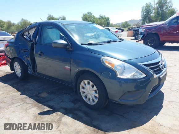 2016 Nissan Versa SV with VIN 3N1CN7AP3GL855973, listed as a IAAI auction lot 41993552 with 75,351 mi miles. Bid and sale history available at carsss.com. Image 1.