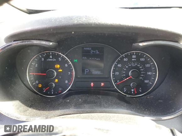 2014 Kia Forte LX with VIN KNAFX4A68E5249363, listed as a Copart auction lot 50886545 with 78,896 mi miles and Salvage Title. Bid and sale history available at carsss.com. Image 9.