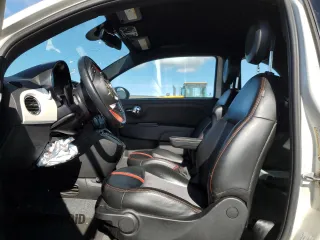 2014 FIAT 500e with VIN 3C3CFFGE9ET172865, listed as a Copart auction lot 76743054 with 87,791 mi miles and Salvage Title. Bid and sale history available at carsss.com. Image 7.