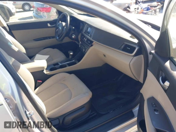 2016 Kia Optima LX with VIN 5XXGT4L37GG015462, listed as a IAAI auction lot 41247091 with 165,755 mi miles and . Bid and sale history available at DreamBid. Image 5.