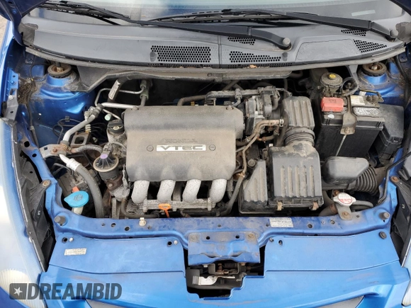 2007 Honda Fit Sport with VIN JHMGD38607S001532, listed as a Copart auction lot 45642795 with 113,651 mi miles and Salvage Title. Bid and sale history available at carsss.com. Image 11.
