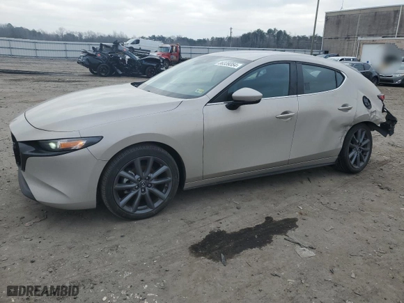 2022 Mazda Mazda3 Hatchback Select with VIN JM1BPAKL8N1522250, listed as a Copart auction lot 86339354 with 28,389 mi miles and Salvage Title. Bid and sale history available at carsss.com. Image 1.