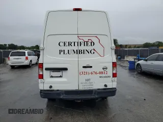 2017 Nissan NV Cargo SV z VIN 1N6BF0LY9HN807928, wystawiony jako Copart lot #60340275 z przebiegiem 133 501 mil mil oraz Szkoda całkowita • Salvage title. Historia ofert i sprzedaży dostępna na DreamBid. Obrazek 6.