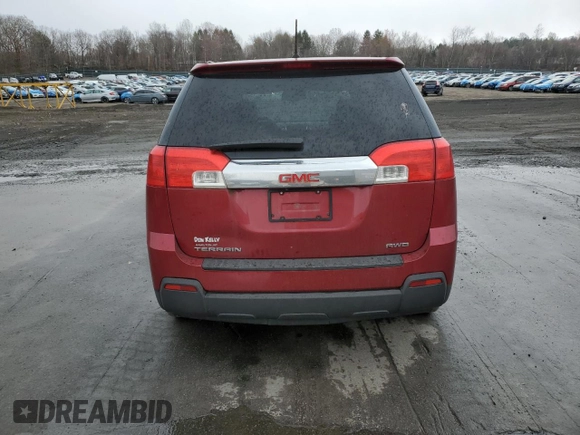2013 GMC Terrain SLE with VIN 2GKFLREKXD6219095, listed as a Copart auction lot 52733235 with 109,385 mi miles and Clean Title. Bid and sale history available at carsss.com. Image 6.