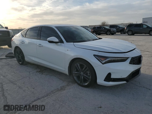 2025 Acura Integra Technology z VIN 19UDE4H62SA008571, wystawiony jako Copart lot #49545825 z przebiegiem 11 063 mil mil oraz Szkoda całkowita • Salvage title. Historia ofert i sprzedaży dostępna na DreamBid. Obrazek 4.