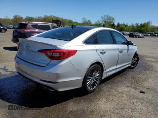 2015 Hyundai Sonata Limited with VIN 5NPE34AF8FH031788, listed as a Copart auction lot 54915995 with 91,722 mi miles and Salvage Title. Bid and sale history available at DreamBid. Image 3.