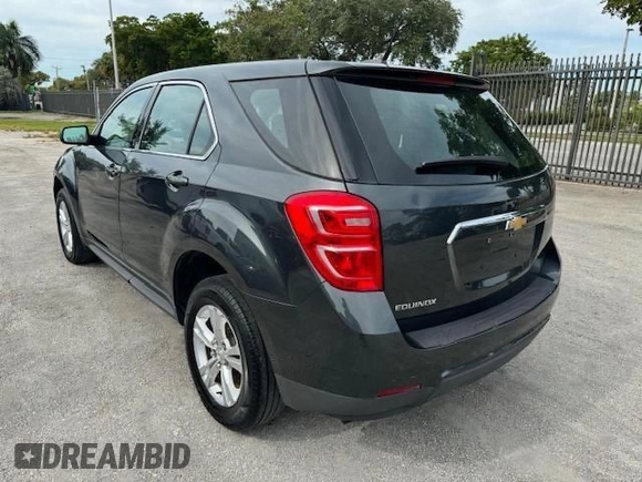 2017 Chevrolet Equinox LS with VIN 2GNALBEK1H1546430, listed as a Copart auction lot 55705755 with 86,674 mi miles and Non Repairable. Bid and sale history available at DreamBid. Image 2.