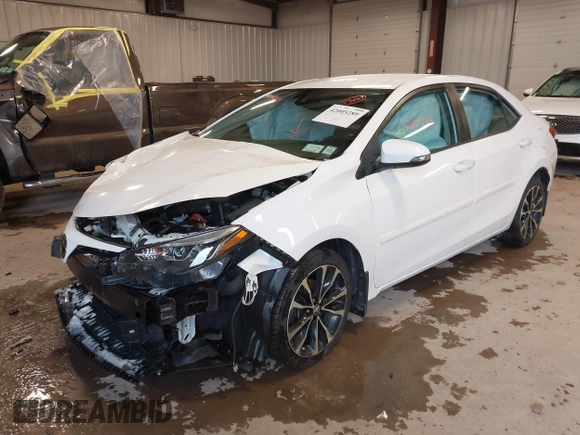 2019 Toyota Corolla L with VIN 2T1BURHE3KC132647, listed as a IAAI auction lot 42005289 with 34,077 mi miles and . Bid and sale history available at DreamBid. Image 2.