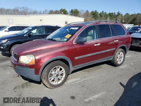 2004 Volvo XC90 с VIN YV1CZ91H941127769, выставлен на аукционе Copart как лот 52390925 с пробегом 146 075 миль миль и Чистый • Clean title. История ставок и продаж доступна на DreamBid. Изображение 1.
