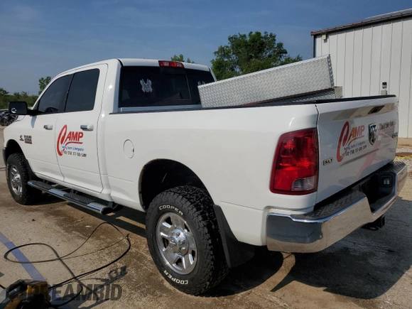 2016 Ram 2500 SLT with VIN 3C6UR5DL8GG172735, listed as a Copart auction lot 60299595 with 280,595 mi miles and Salvage title. Bid and sale history available at DreamBid. Image 2.