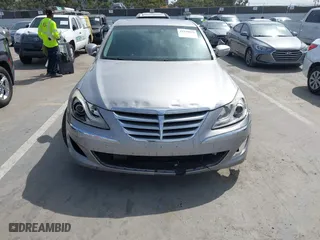 2012 Hyundai Genesis 5.0L with VIN KMHGC4DH4CU185501, listed as a IAAI auction lot 41939420 with 146,409 mi miles. Bid and sale history available at carsss.com. Image 6.