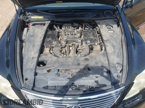 2007 Lexus LS 460 with VIN JTHBL46F575013874, listed as a IAAI auction lot 42257318 with 244,316 mi miles and . Bid and sale history available at DreamBid. Image 10.