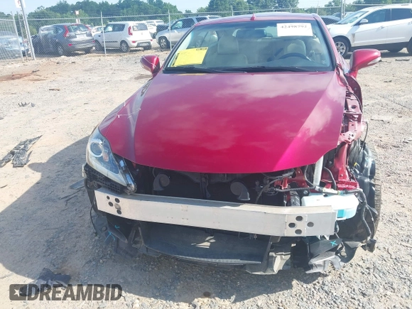 2014 Lexus IS 250 C with VIN JTHFF2C21E2531283, listed as a IAAI auction lot 42498792 with 37,399 mi miles and . Bid and sale history available at DreamBid. Image 12.