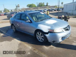 2005 Acura TSX with VIN JH4CL96865C029481, listed as a IAAI auction lot 41878813 with 208,557 mi miles. Bid and sale history available at carsss.com. Image 1.
