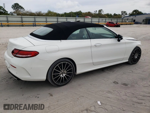 2023 Mercedes-Benz C 300 with VIN W1KWK8DB0PG118006, listed as a Copart auction lot 44982944 with 12,300 mi miles and . Bid and sale history available at DreamBid. Image 3.