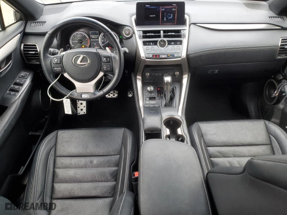 2018 Lexus NX with VIN JTJBARBZXJ2162940, listed as a Copart auction lot 46841905 with 42,808 mi miles and Salvage Title. Bid and sale history available at carsss.com. Image 8.
