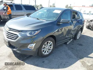2021 Chevrolet Equinox LT with VIN 2GNAXKEV4M6125300, listed as a IAAI auction lot 41752542 with 83,604 mi miles. Bid and sale history available at carsss.com. Image 2.