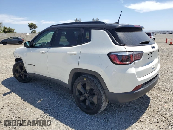 2019 Jeep Compass Altitude with VIN 3C4NJCBB5KT743181, listed as a Copart auction lot 53939405 with 88,270 mi miles and Salvage Title. Bid and sale history available at carsss.com. Image 2.