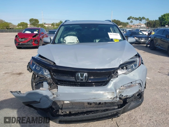 2022 Honda Pilot Special Edition with VIN 5FNYF6H29NB100195, listed as a IAAI auction lot 41716085 with 88,444 mi miles and . Bid and sale history available at DreamBid. Image 12.