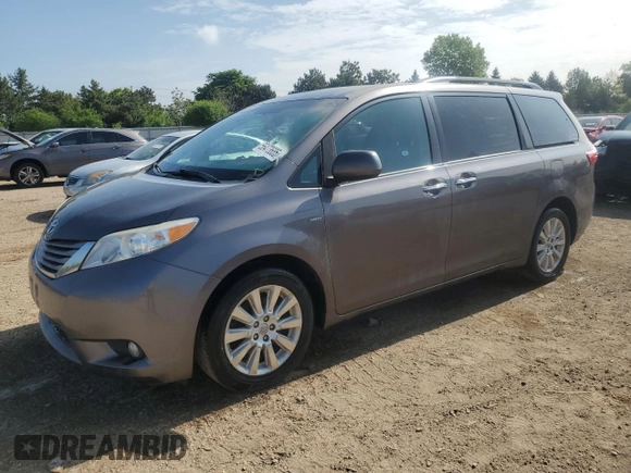 2016 Toyota Sienna Limited с VIN 5TDDK3DC2GS134100, выставлен на аукционе Copart как лот 56473685 с пробегом 153 687 миль миль и Списание • Salvage title. История ставок и продаж доступна на DreamBid. Изображение 1.