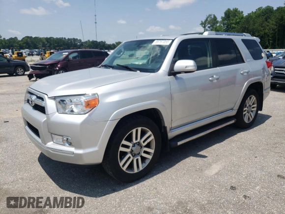 2010 Toyota 4Runner Trail with VIN JTEBU5JR2A5015445, listed as a Copart auction lot 59797055 with 280,926 mi miles and Salvage title. Bid and sale history available at DreamBid. Image 1.