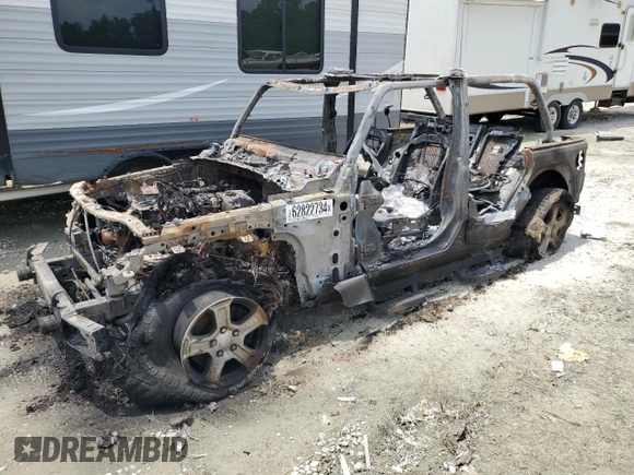 2021 Jeep Wrangler Unlimited Sport z VIN 1C4HJXKN5MW652231, wystawiony jako Copart lot #62822734 z przebiegiem Nie podano mil oraz Nie do naprawy • Non repairable. Historia ofert i sprzedaży dostępna na DreamBid. Obrazek 1.