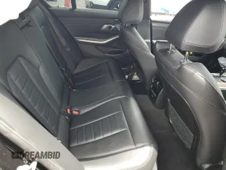 2021 BMW 3 Series 330i with VIN 3MW5R1J0XM8C21971, listed as a Copart auction lot 60659725 with 36,023 mi miles and Salvage title. Bid and sale history available at DreamBid. Image 10.