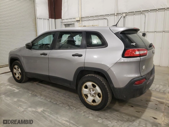 2014 Jeep Cherokee Sport with VIN 1C4PJMABXEW192700, listed as a Copart auction lot 47064285 with 169,855 mi miles and Salvage Title. Bid and sale history available at carsss.com. Image 2.