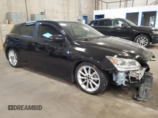 2012 Lexus CT 200h z VIN JTHKD5BH4C2116306, wystawiony jako Copart lot #55735865 z przebiegiem 232 468 mil mil oraz Szkoda całkowita • Salvage title. Historia ofert i sprzedaży dostępna na DreamBid. Obrazek 4.