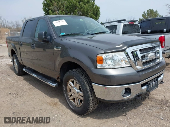 2007 Ford F-150 XLT with VIN 1FTPW14V47FB22747, listed as a IAAI auction lot 42131347 with 93,133 mi miles. Bid and sale history available at carsss.com. Image 1.
