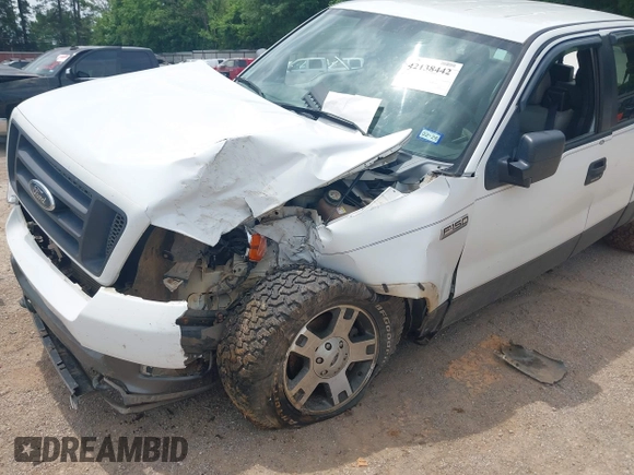 2005 Ford F-150 XLT with VIN 1FTPX14505FA12739, listed as a IAAI auction lot 42138442 with Not provided miles and . Bid and sale history available at DreamBid. Image 6.