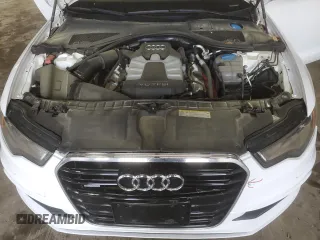 2012 Audi A6 Prestige with VIN WAUHGAFC4CN053505, listed as a Copart auction lot 54649245 with 92,328 mi miles and Salvage title. Bid and sale history available at DreamBid. Image 11.