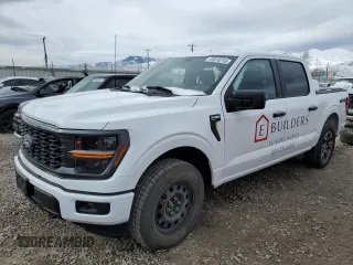 2024 Ford F-150 STX with VIN 1FTEW2LP8RKD86855, listed as a Copart auction lot 49816755 with 18,361 mi miles and Salvage Title. Bid and sale history available at carsss.com. Image 1.