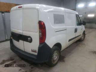 2017 Ram ProMaster City Cargo Tradesman with VIN ZFBERFAB7H6E12915, listed as a Copart auction lot 61928425 with 178,266 mi miles and Clean title. Bid and sale history available at DreamBid. Image 3.